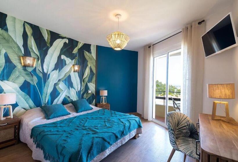 海景标准间露台, Cap Riviera Hotel & Restaurant Saint Aygulf