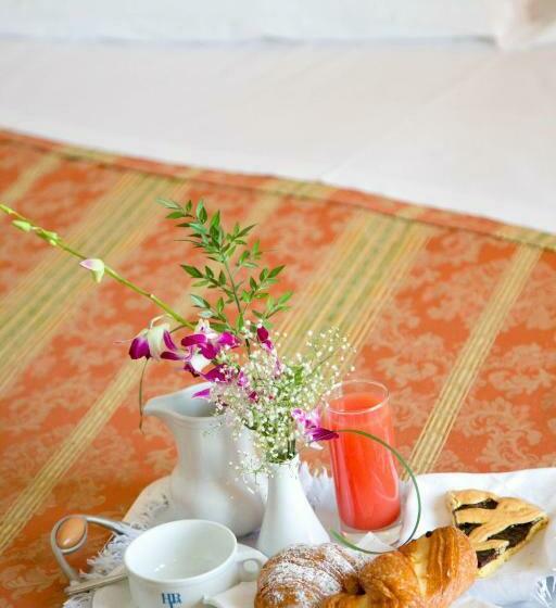 غرفة قياسية رباعية مزودة بشُرفة, Il Caminetto