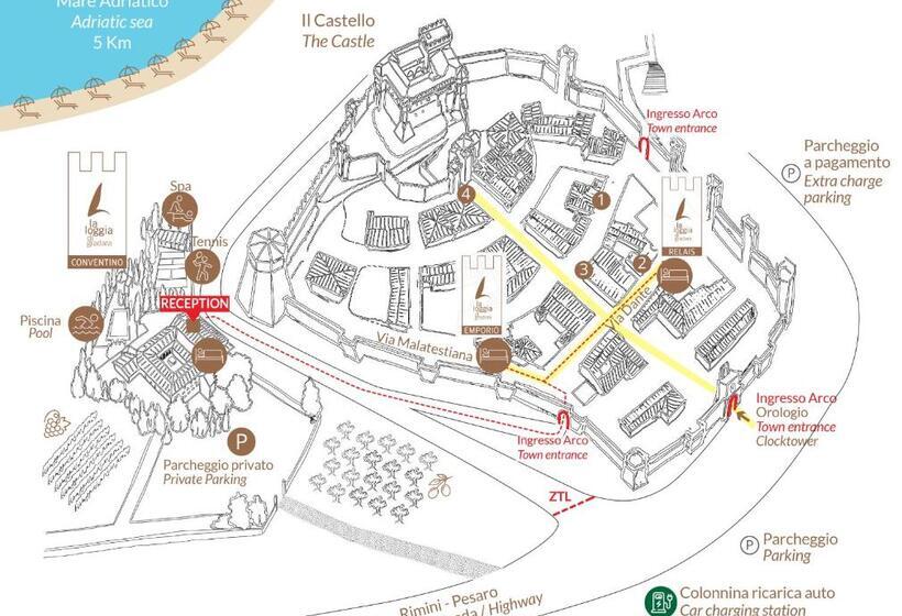 ペントハウスルーム, La Loggia Historic Resort