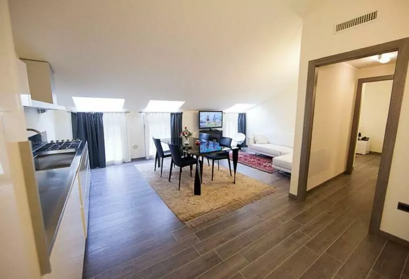 １ベッドルームアパートメント, Residenza Agnello D'oro