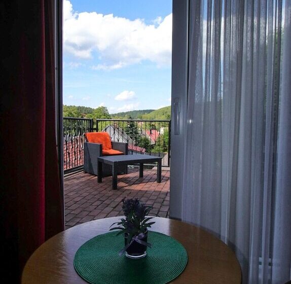 شقة غرفة واحدة ذات إطلالة, & Restaurant Druidenstein