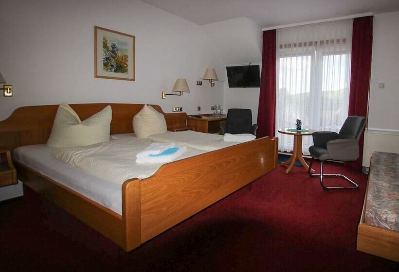 شقة غرفة واحدة ذات إطلالة, & Restaurant Druidenstein