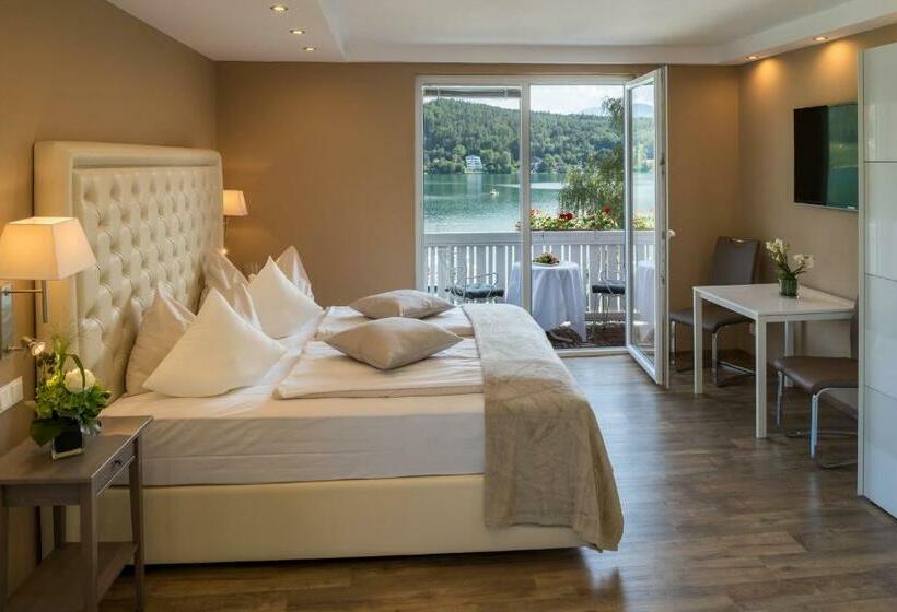Quarto Estandar Vista Lago, Promenaden Strandhotel Marolt Haupthaus