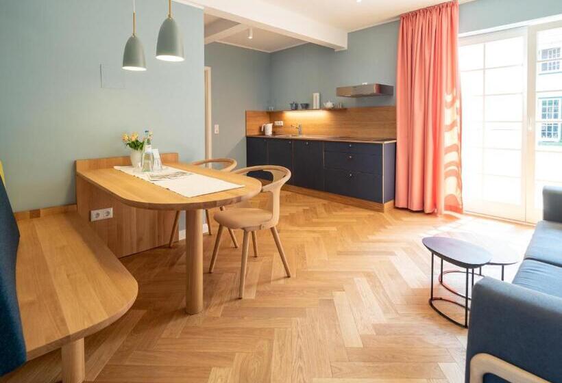 Апартаменты 1 Спальня Нижний Этаж, Künstlerherberge