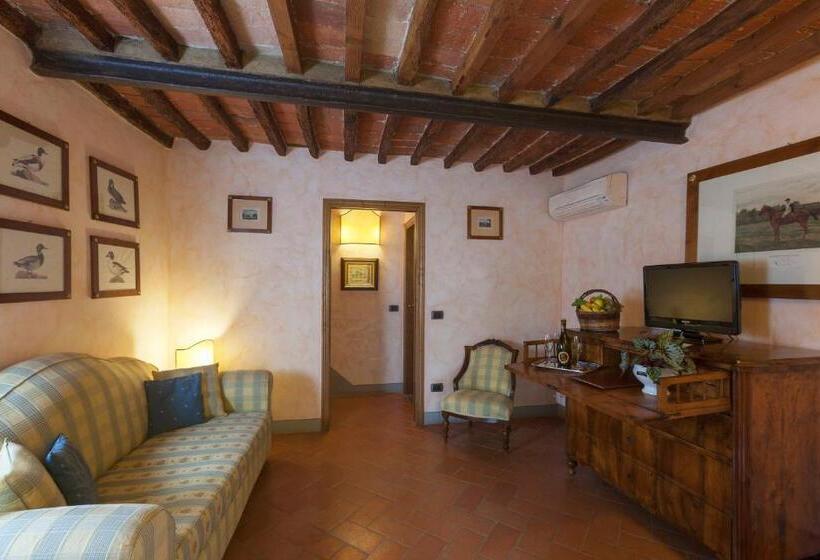 סוויטת ג'וניור דופלקס, Relais Poggio Borgoni