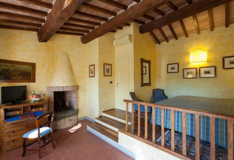 חדר דלוקס, Relais Poggio Borgoni