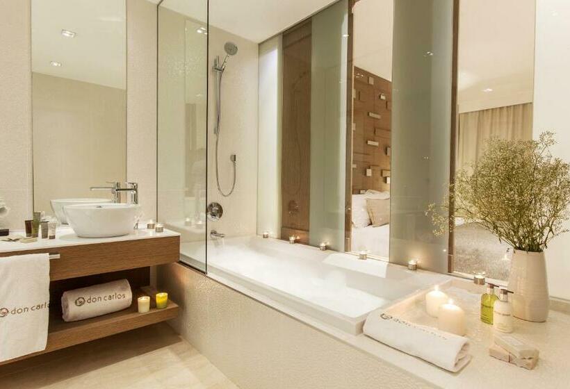 غرفة قياسية مطلّة علي البحر, The Oasis By Don Carlos Resort