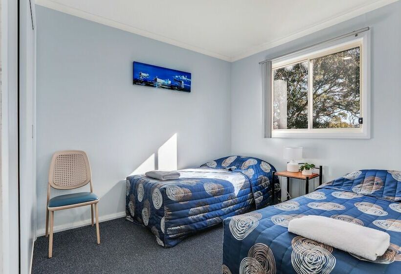 בקתה, Beach Cabins Merimbula