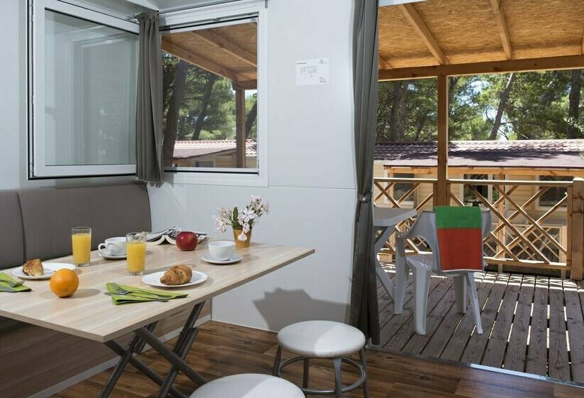 침실 2개 주택, Mobile Homes Baško Polje Campground