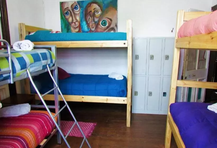 اتاق اکونومی با حمام مشترک, Casa Volante Hostal
