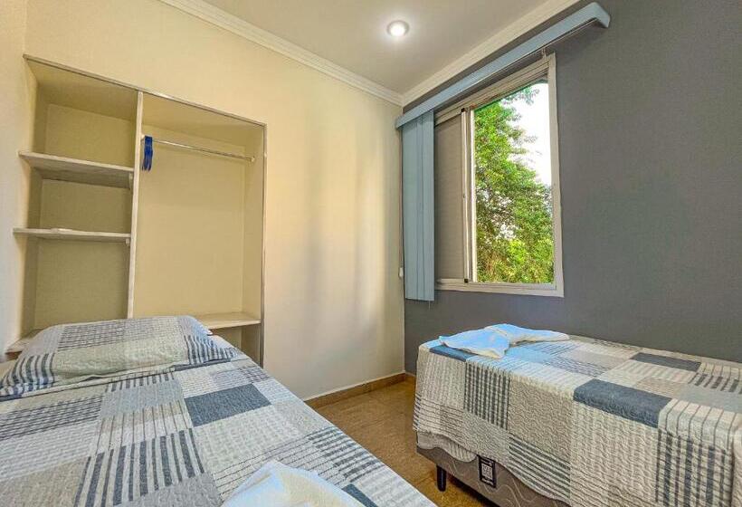 Апартаменты Superior 2 Спальни, Nacional Inn Guarujá