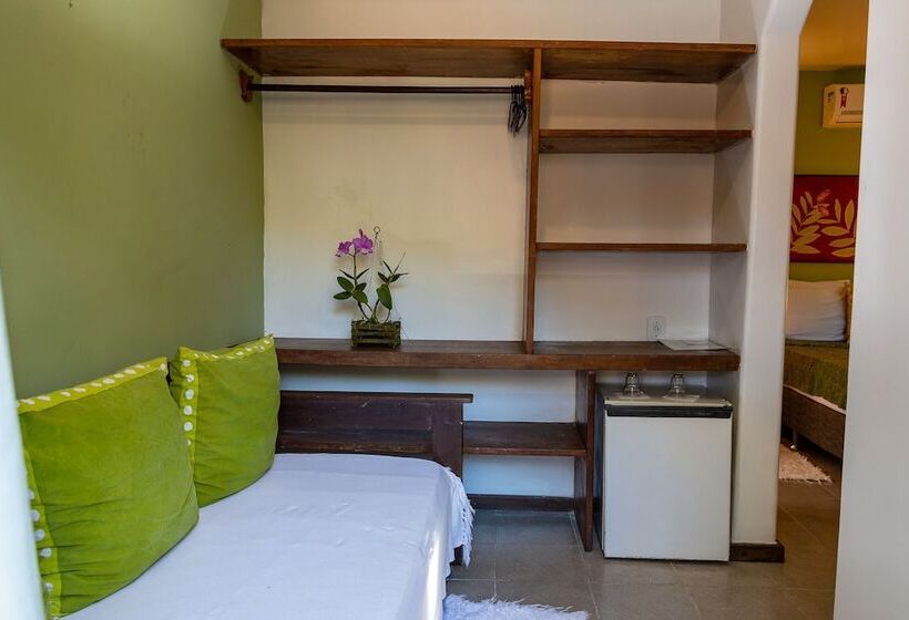 غرفة قياسية رباعية, Pousada Erva Doce