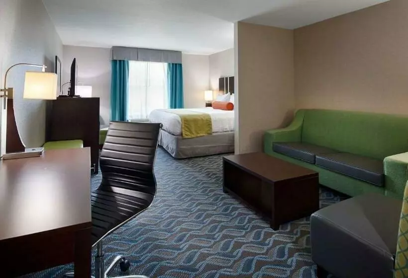 キングサイズベッドのスイートルーム, Best Western Plus Hardeeville Inn & Suites