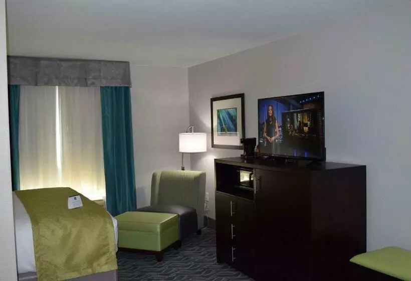 キングサイズベッドのスイートルーム, Best Western Plus Hardeeville Inn & Suites