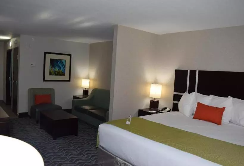 キングサイズベッドのスイートルーム, Best Western Plus Hardeeville Inn & Suites