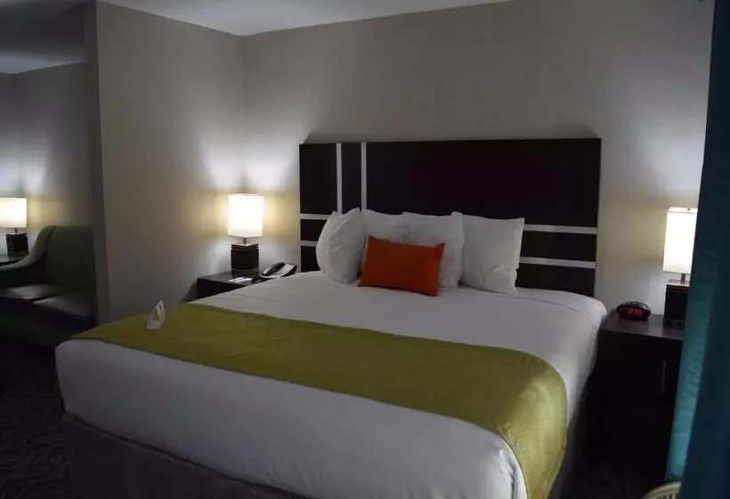 キングサイズベッドのスタンダードルーム, Best Western Plus Hardeeville Inn & Suites