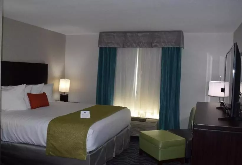 キングサイズベッドのスタンダードルーム, Best Western Plus Hardeeville Inn & Suites