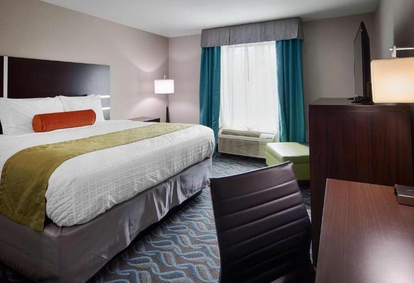 适合残疾人士使用的带超级大床的标准间, Best Western Plus Hardeeville Inn & Suites