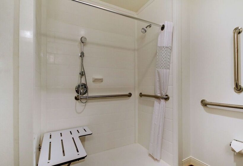 غرفة قياسية سرير كينج لذوى الإحتياجات الخاصة, Hampton Inn & Suites Greenville Airport, Sc