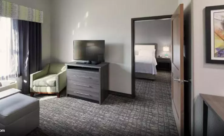 キングサイドベッドのスタンダードワンルーム, Homewood Suites By Hilton Topeka