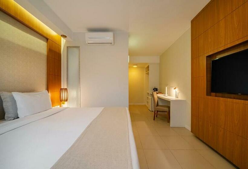 스탠다드 룸 킹사이즈 침대, Matiz Niteroi Design