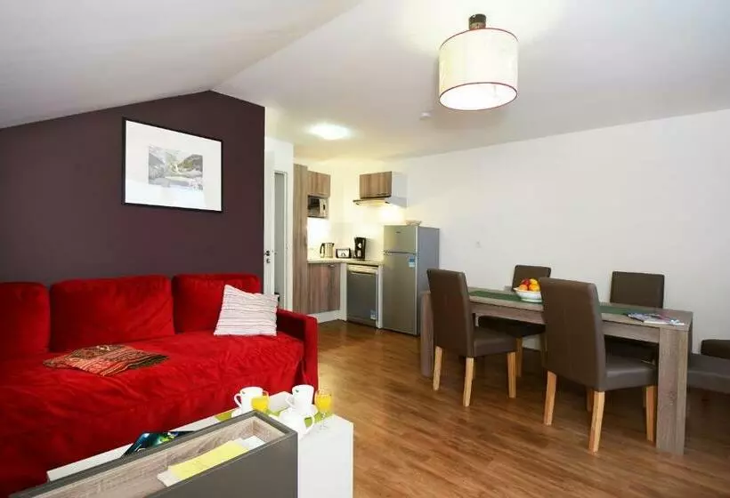 1ベッドルームアパートメント, Résidence Odalys Les Balcons D'auréa