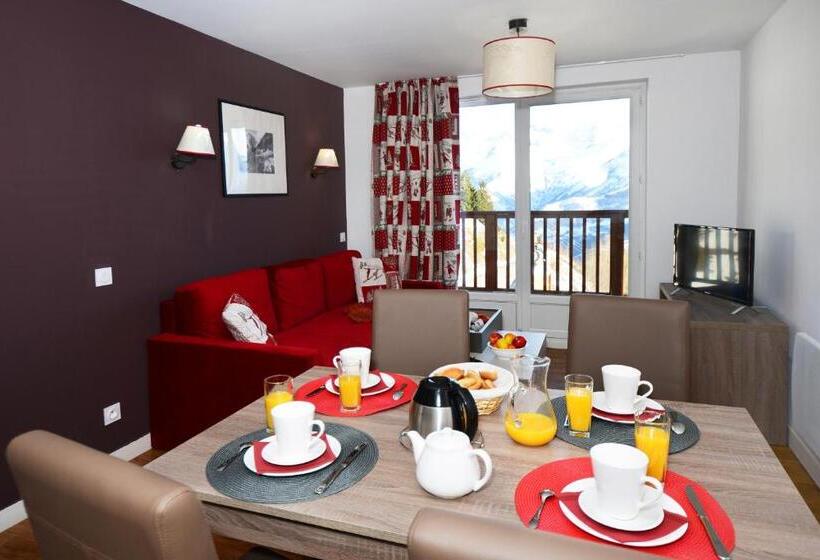 침실 2개 아파트, Résidence Odalys Les Balcons D'auréa