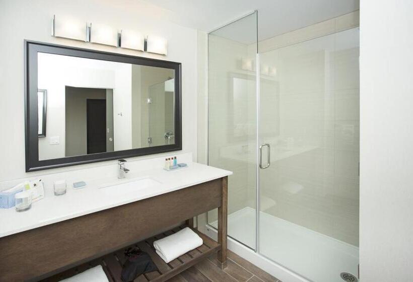 带大床的标准间, Wingate By Wyndham Calgary Airport