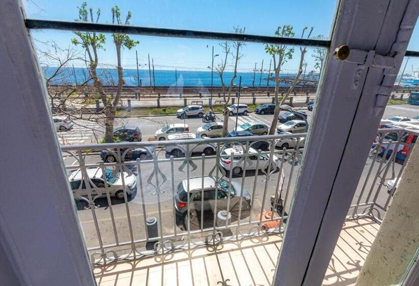 غرفة قياسية رباعية مطلة على البحر, Promenade B&b