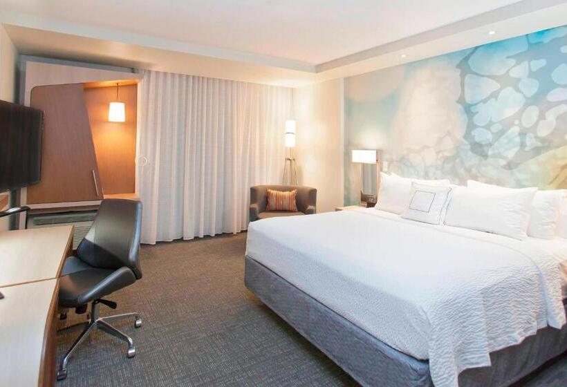 キングサイズベッドのスタンダードルーム, Courtyard By Marriott Houston City Place