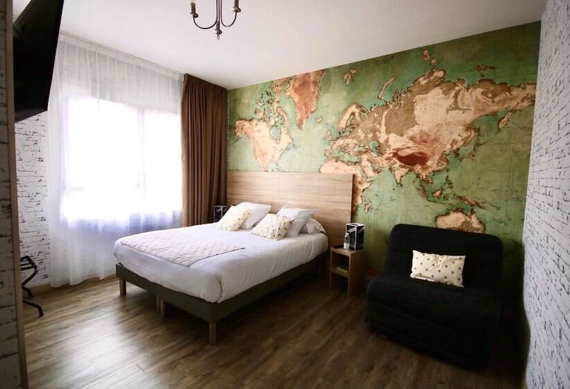 コンフォートトリプルルーム, The Originals Boutique, Hôtel Lakeside, Biscarrosse , Lac