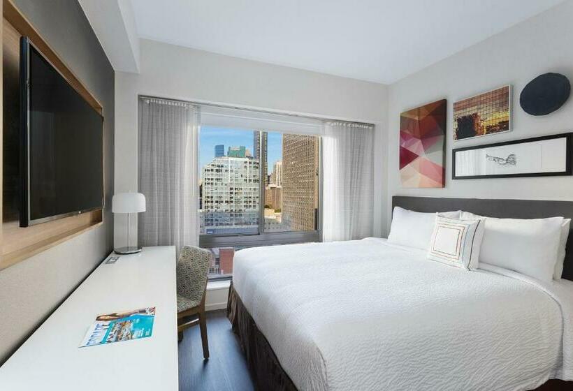 带大床的标准间, Fairfield Inn & Suites By Marriott New York Manhattan/central Park