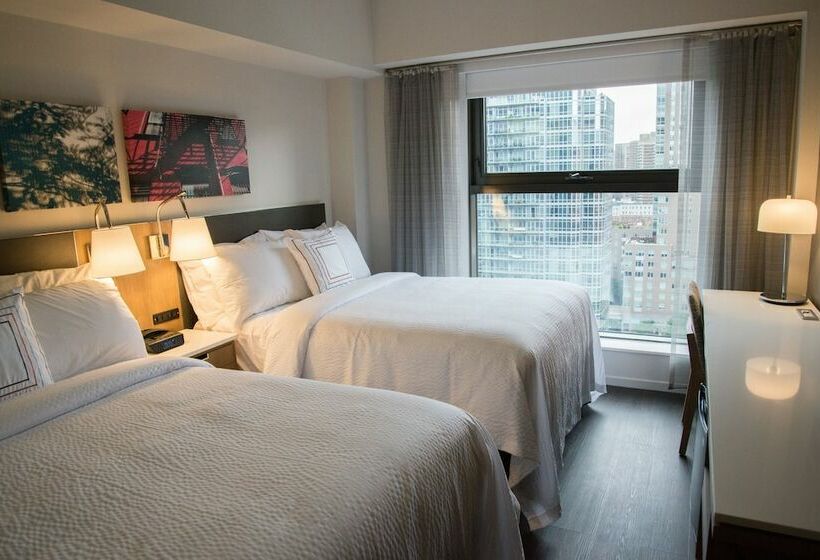 اتاق استاندارد با 2 تخت دوبل, Fairfield Inn & Suites By Marriott New York Manhattan/central Park