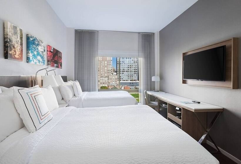 اتاق استاندارد با 2 تخت دوبل, Fairfield Inn & Suites By Marriott New York Manhattan/central Park
