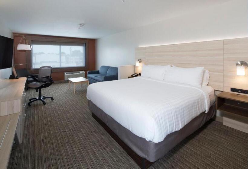 キングサイズベッドのスイートルーム, Holiday Inn Express & Suites Alpena   Downtown, An Ihg