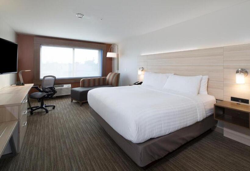 身障者適用キングサイズベッドルーム, Holiday Inn Express & Suites Alpena   Downtown, An Ihg
