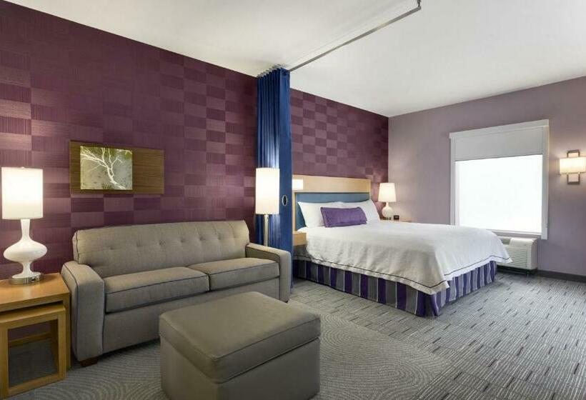 جناح ديلوكس سرير كينج, Home2 Suites By Hilton Greenville Downtown