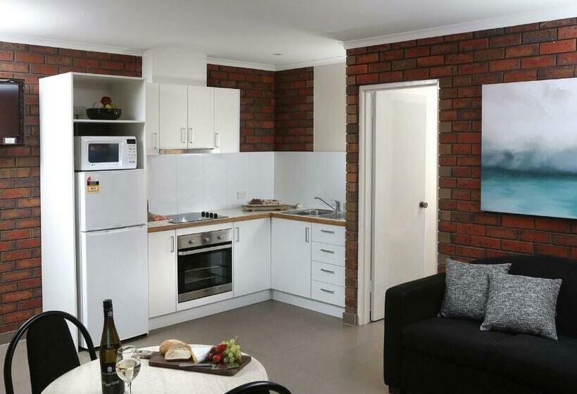 침실 2개 아파트, Jacaranda Holiday Units