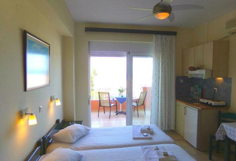 带海景的标准工作室, Katerina Seaside Studios