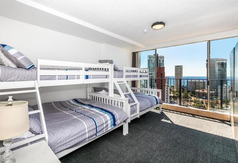 דירת 2 חדרים סופריור, Condor Ocean View Apartments Managed By Gold Coast Premium