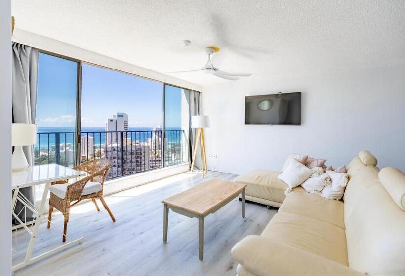 דירת סופריור  חדרי שינה, Condor Ocean View Apartments Managed By Gold Coast Premium
