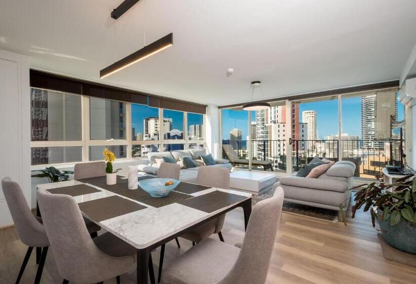 סוויטת סופריור נוף לים, Condor Ocean View Apartments Managed By Gold Coast Premium