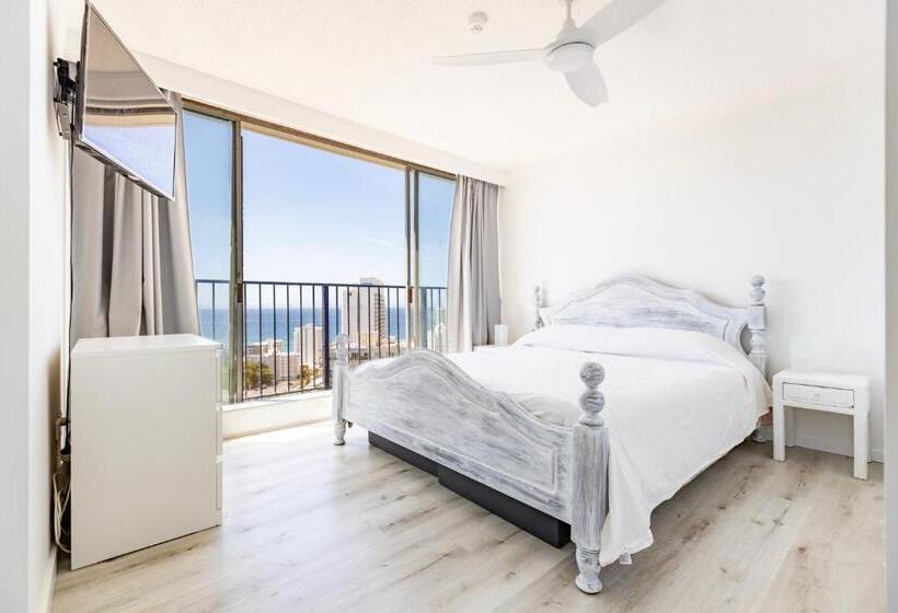 דירת סופריור  חדרי שינה, Condor Ocean View Apartments Managed By Gold Coast Premium