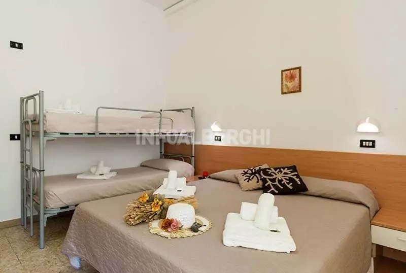 Economy Quadruple Room, La Pergola