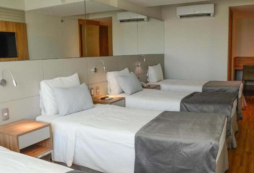 Quarto Quádruplo Deluxe, Atlantico Travel Copacabana