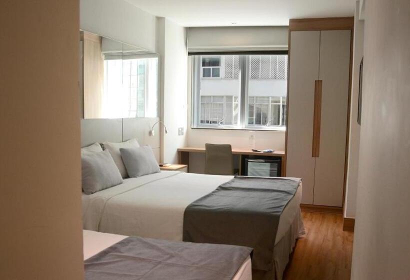 Quarto Triplo Deluxe, Atlantico Travel Copacabana