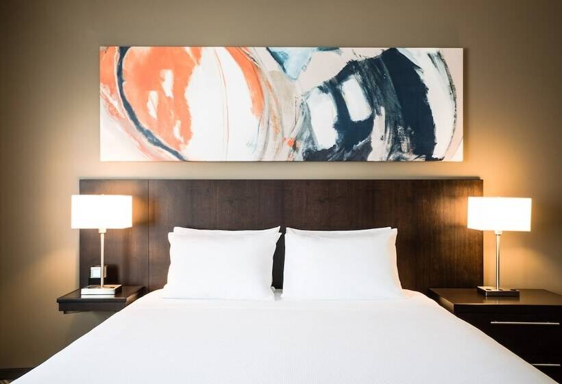 带2个双人床的标准工作室, Hyatt Place Celaya