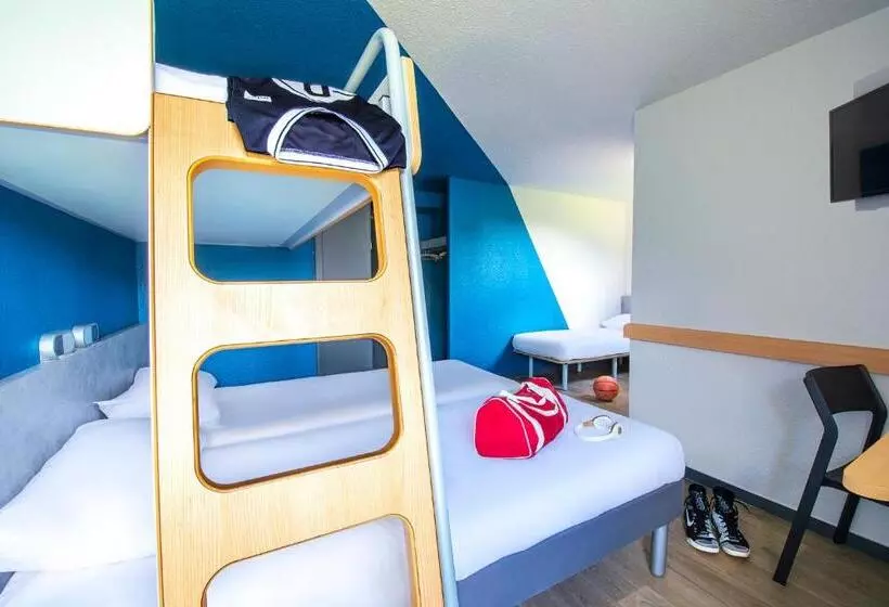 スタンダード４人部屋, Ibis Budget Grenoble Voreppe