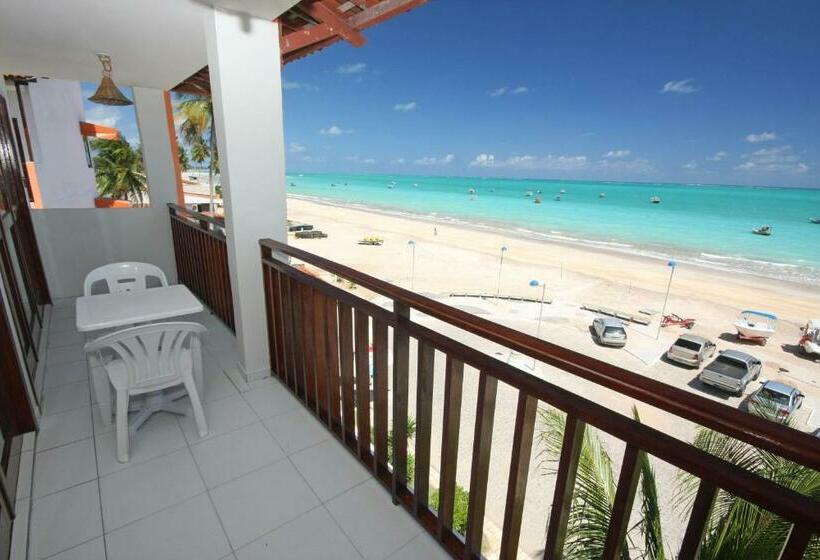 带海景及按摩浴缸标准房间, Pousada Dos Jangadeiros