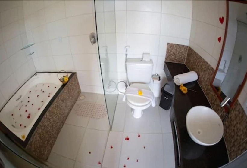 غرفة قياسية مزوَّدة بجاكوزي مطلة على البحر, Pousada Dos Jangadeiros